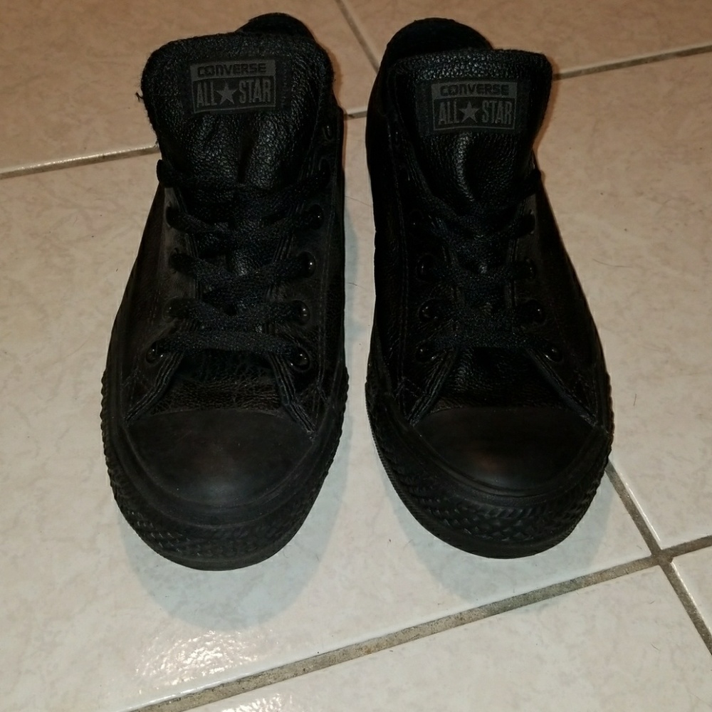 Converse leather sneakers